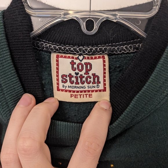 Vintage Top Stitch Fall Crewneck - Picture 4 of 4